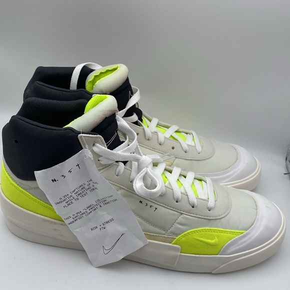 Nike Drop Mid Alabaster Men's Sneakers 354 BQ5190-101 Size 12